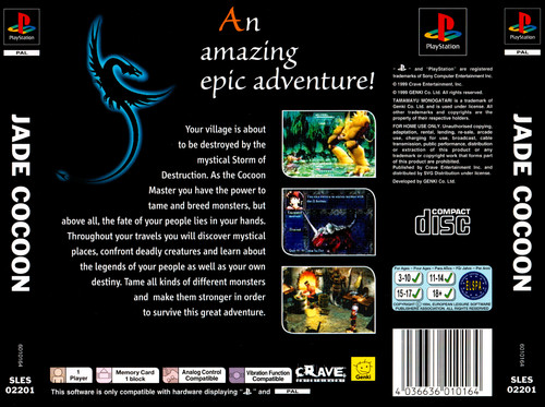 Jace cocoon ps1 solo - jace,