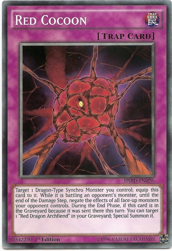 Red cocoon hsrd - cocoon, yu-gi-oh