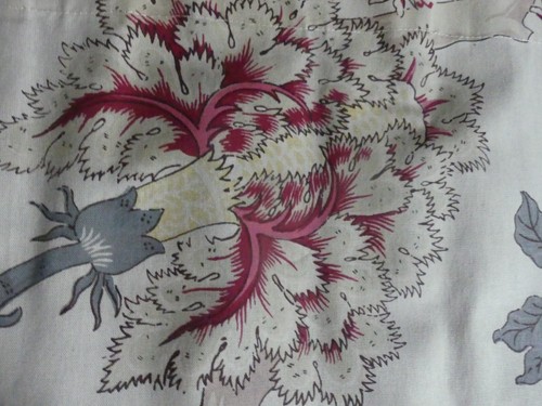 Ancien tissu vintage - vintage, french